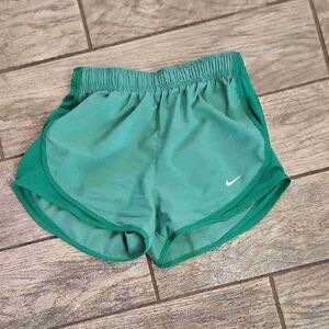 Nike Women's Teal Athletic Shorts